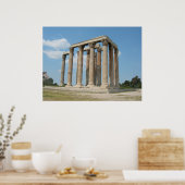 Poster Temple de Zeus Olympien (Athènes) (Cuisine)