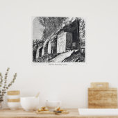 Poster Temple des Inscriptions, Palenque (Cuisine)