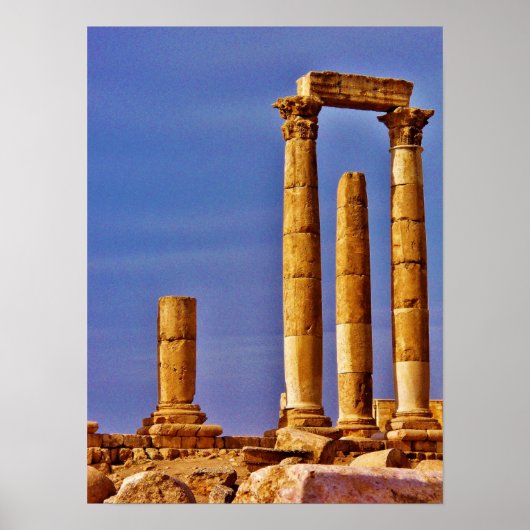 Poster Temple d'Hercule (Devant)