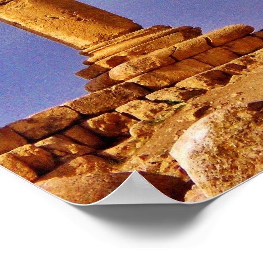 Poster Temple d'Hercule (Coin)