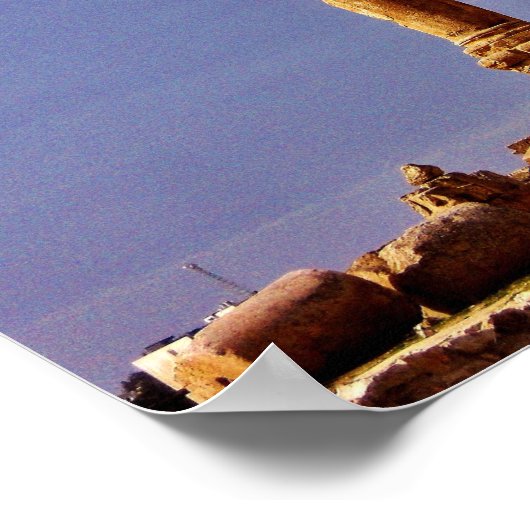 Poster Temple d'Hercule (Coin)