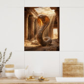 Poster Temple du désert Cobra de pierre (Cuisine)