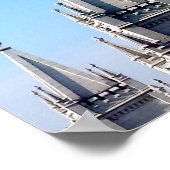 Poster temple du lac sel angel moroni lun mormon (Coin)