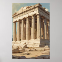 Temple du Parthénon de la Grèce Vintage voyage Ath