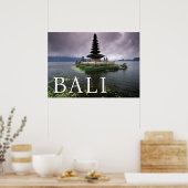 Poster Temple d'Ulun Danu | Bali, Indonésie (Cuisine)