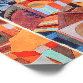 Poster Temple Gardens (1920) par Paul Klee (Coin)