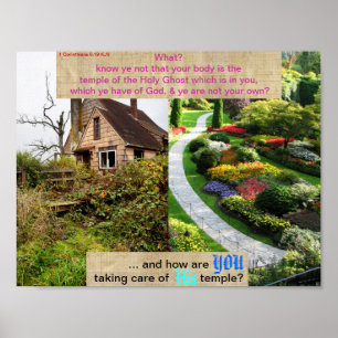 Poster Temple II de Dieu