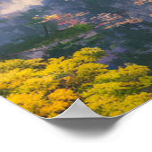 Poster Temple japonais, Beau Jardin (Coin)