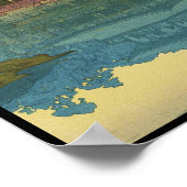 Poster Temple Kinkakuji Yoshida Hiroshi shin hanga art (Coin)