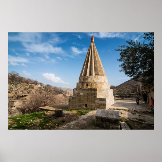 Poster Temple kurde de Lalish (Devant)