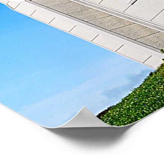 Poster Temple San Diego LDS (Coin)