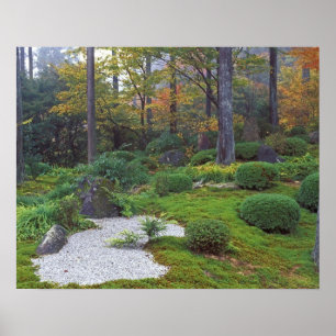 Poster Temple Sanzen-in, Ohara, Kyoto, Japon 2