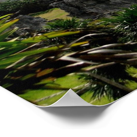 Poster Temple, Tulum, Mexique (Coin)