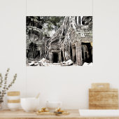 POSTER TEMPLO EM ANGKOR TEMPLE À ANGKOR (Cuisine)