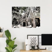 POSTER TEMPLO EM ANGKOR TEMPLE À ANGKOR (Bureau à domicile)