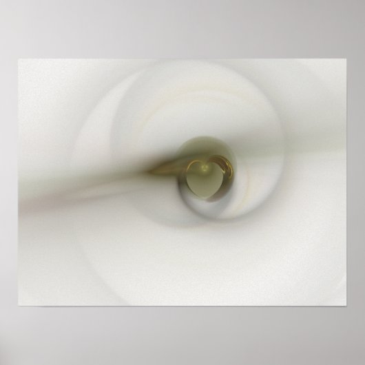 Poster Temps avec un coeur (Devant)