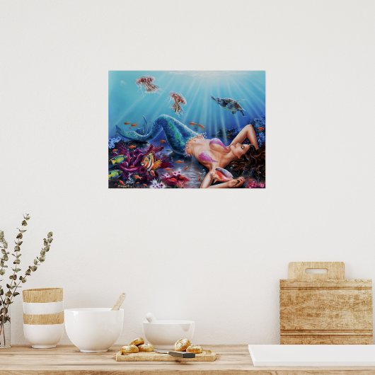 Poster Temps calme (Cuisine)