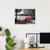 Poster Temps calme (Bureau à domicile)