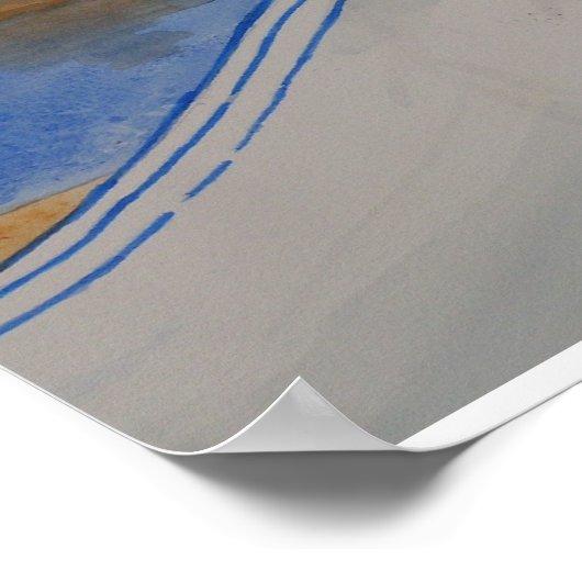 Poster Temps calme (Coin)