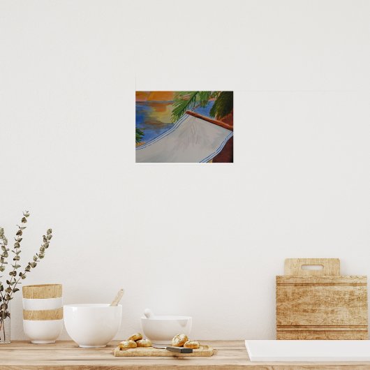 Poster Temps calme (Cuisine)