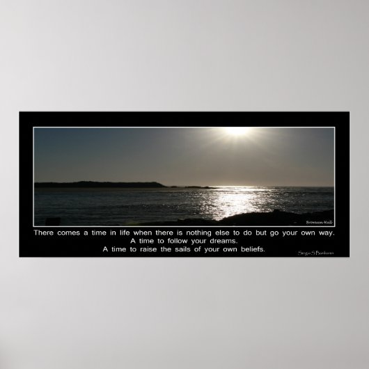 Poster Temps dans la vie (Devant)