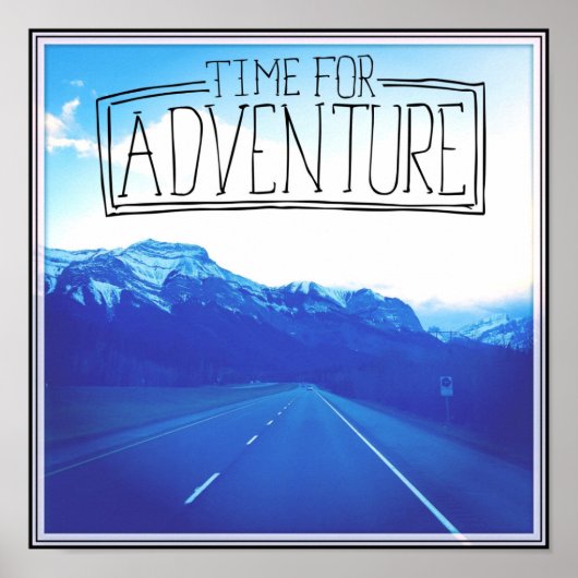 Poster Temps D'Aventure (Devant)