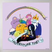 Poster Temps d'aventure | Graphique de groupe BMO (Devant)