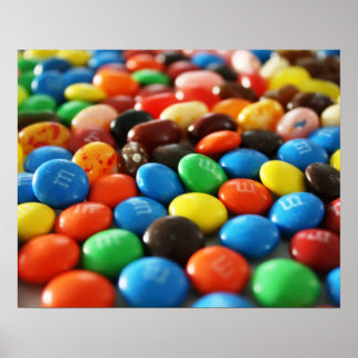 Poster Temps de bonbons