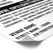 Poster Temps de connexion, accélération de l'événement de (Coin)