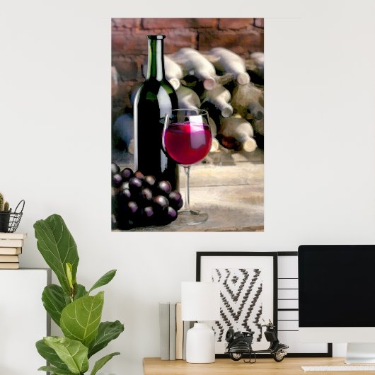 Poster Temps de dégustation (Bureau à domicile)