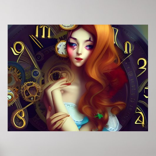 Poster Temps de déplacement (Devant)