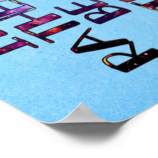 Poster Temps de déplacement petit (Coin)