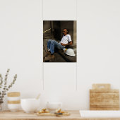 Poster Temps de pause (Cuisine)