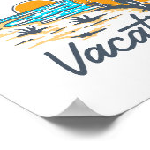 Poster Temps de vacances (Coin)