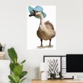 Poster Temps de vacances ! (Bureau à domicile)