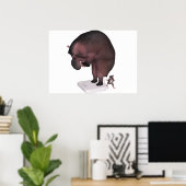 Poster Temps Élevé Pour Un Régime (Bureau à domicile)