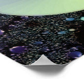 POSTER TEMPS ET ESPACE 4 ~ IMPRIMER ART ABSTRAIT (Coin)