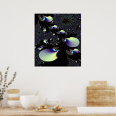 POSTER TEMPS ET ESPACE 4 ~ IMPRIMER ART ABSTRAIT (Cuisine)