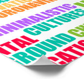 Poster Temps et service bénévoles pour la communauté (Coin)