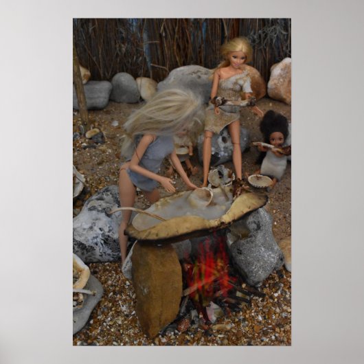 Poster Temps jurassiques. (Devant)