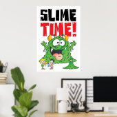 Poster temps mince (Bureau à domicile)