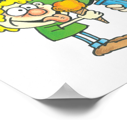 Poster temps mince (Coin)