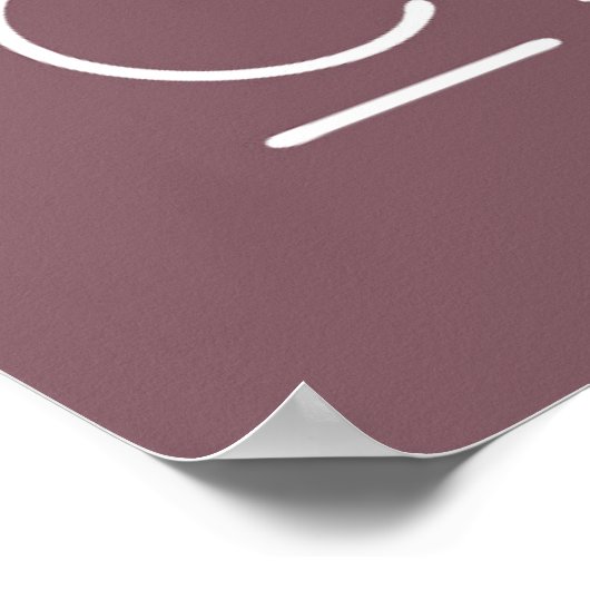 Poster Temps moderne pour obtenir un design confortable (Coin)