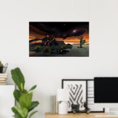 Poster Temps oubliés (Bureau à domicile)