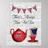 Poster Temps Pour Le Thé (Devant)