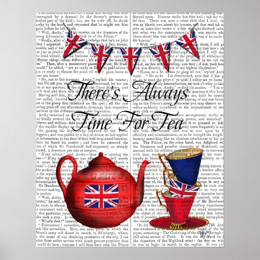 Poster Temps Pour Le Thé (Devant)