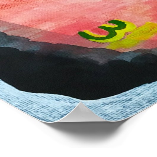 Poster Temps, SPace et matière2 (Coin)