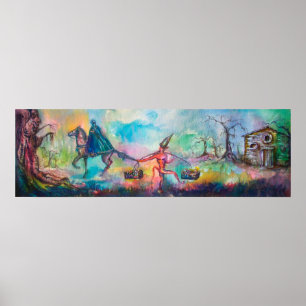 Poster TEMPTATION Chevalier foncé et le trésor du diable,