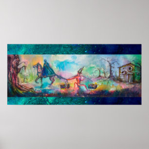 Poster TEMPTATION Chevalier foncé et le trésor du diable,