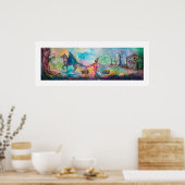 Poster TEMPTATION Chevalier foncé et le trésor du diable, (Cuisine)